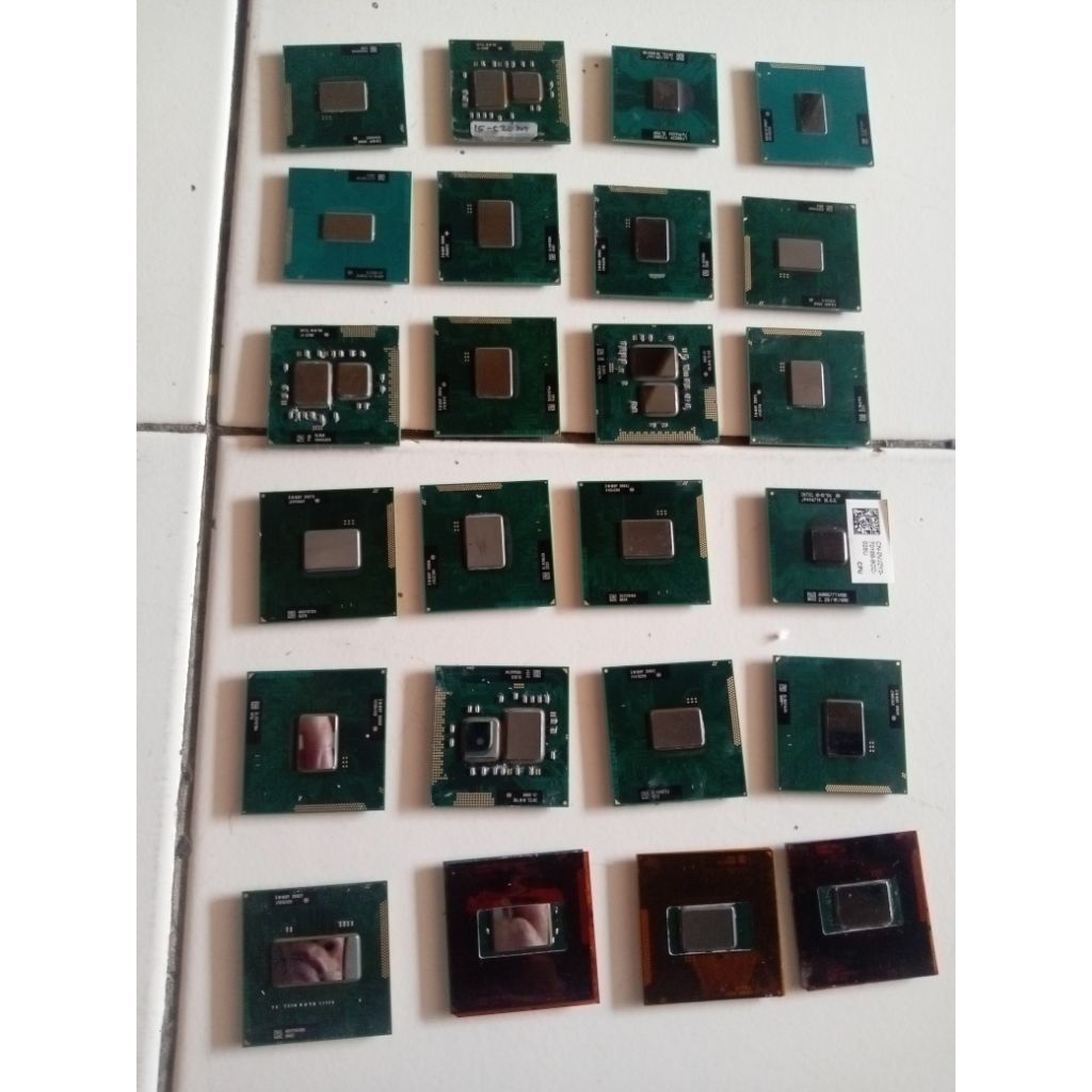 Prosesor  laptop core i3 sd core i5