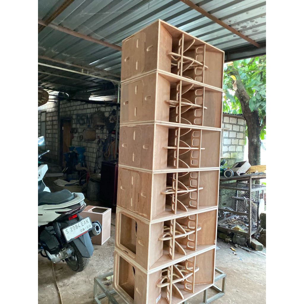 box cla 12inc doble speaker ketebalan 18mm