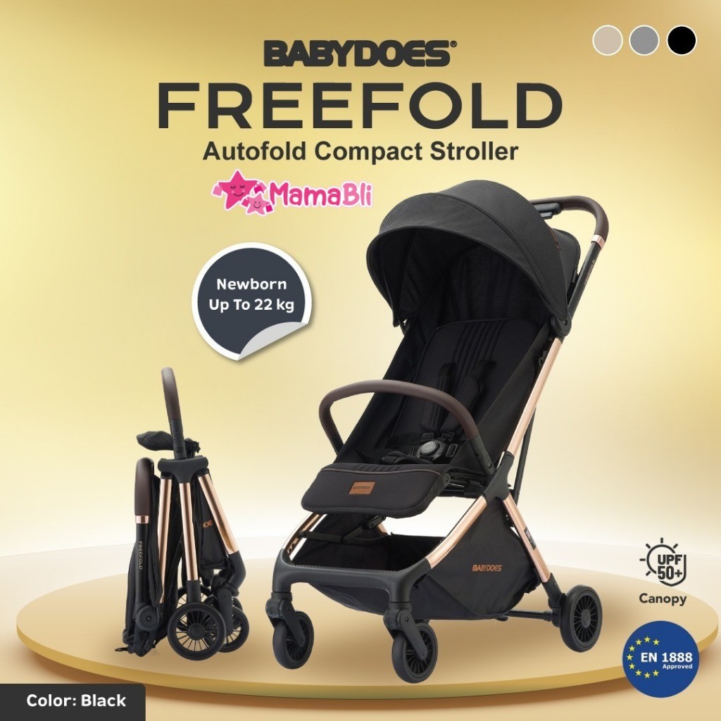 BabyDoes 2354 FreeFold Stroller / Kereta Dorong Bayi / Stroller BabyDoes FreeFold / Compact Stroller
