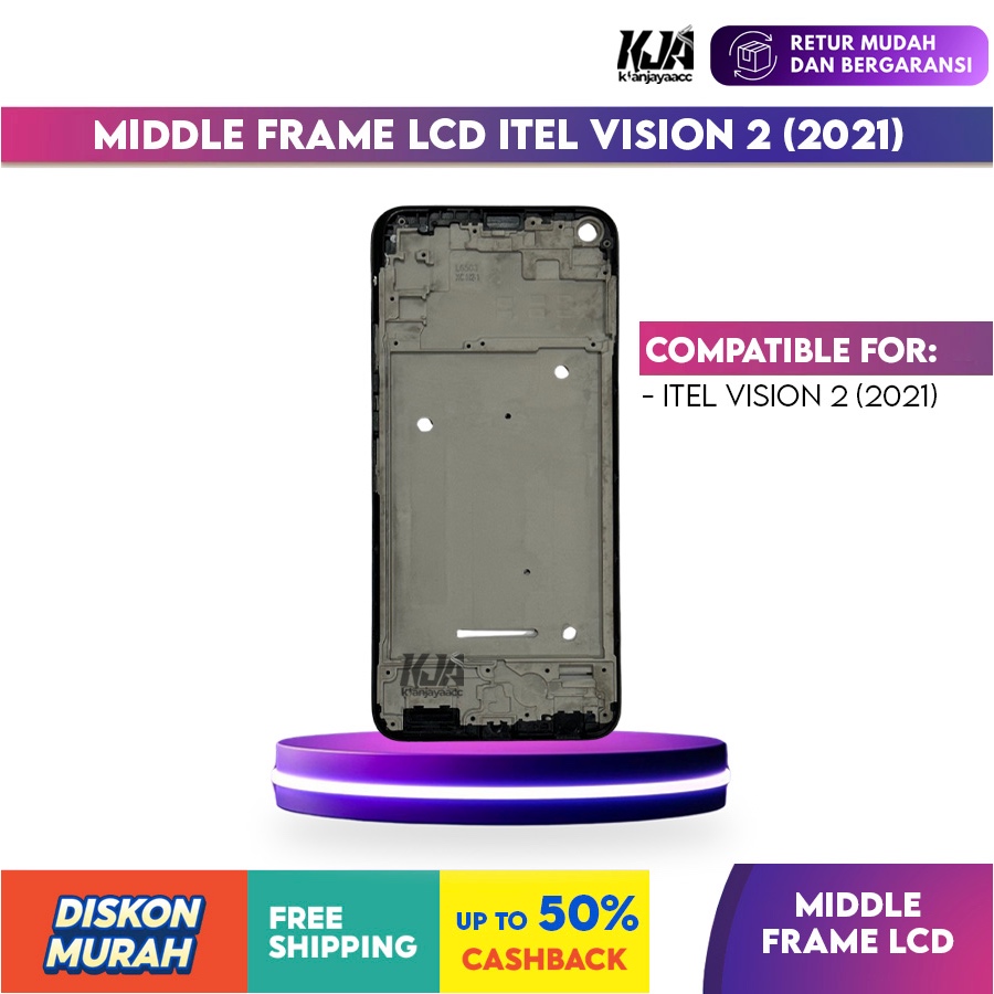 Middle Frame LCD ITEL VISION 2 2021 Original