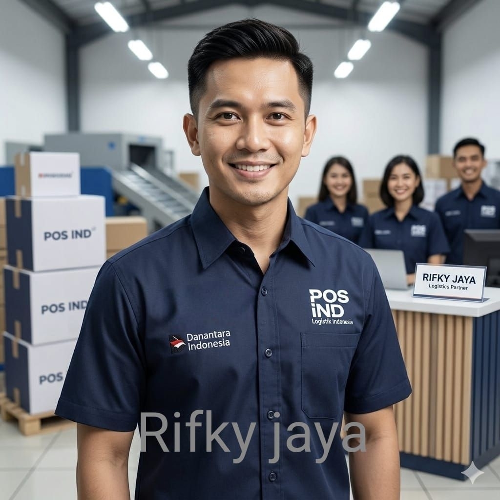 Kemeja Pos Indo/Atasan Kemeja Pos Indo/Kemeja Danantara Pos Indo