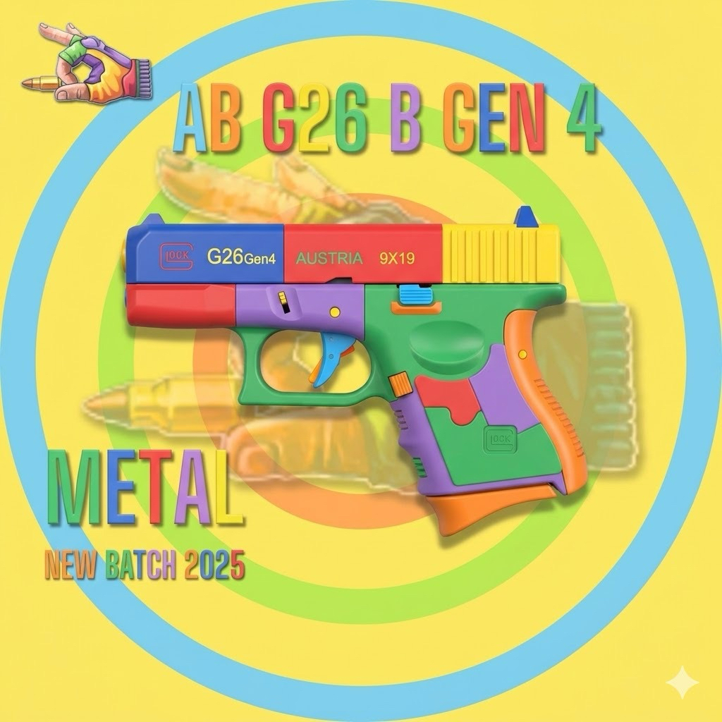 MAINAN HOBY COSPLAY G-26 M3TAL EDITION NEW BATCH - MAINAN KETANGKASAN ANAK 6 TAHUN+ KOLEKSI AB TOYS 