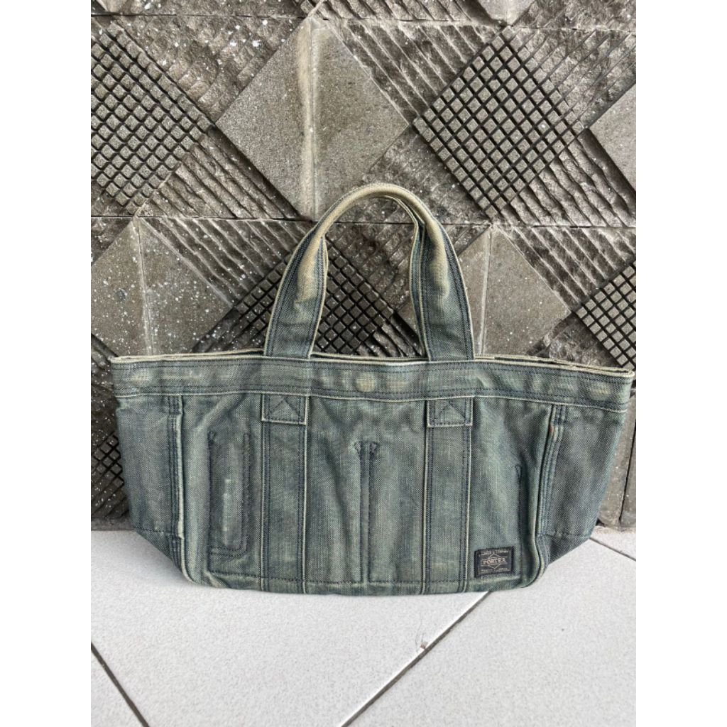 totebag denim porter yoshida japan