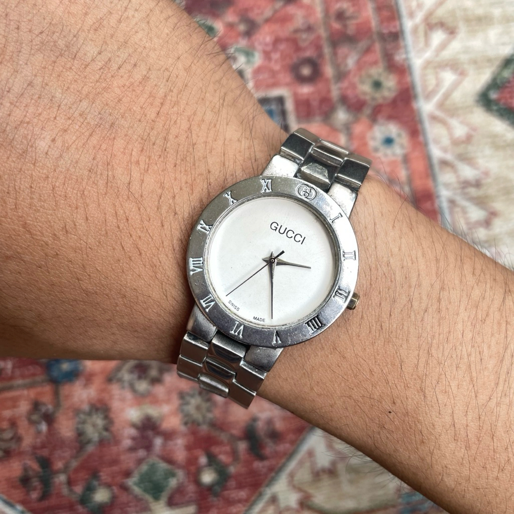 PMT / Gucci Roman Watch jam tangan pria wanita vintage