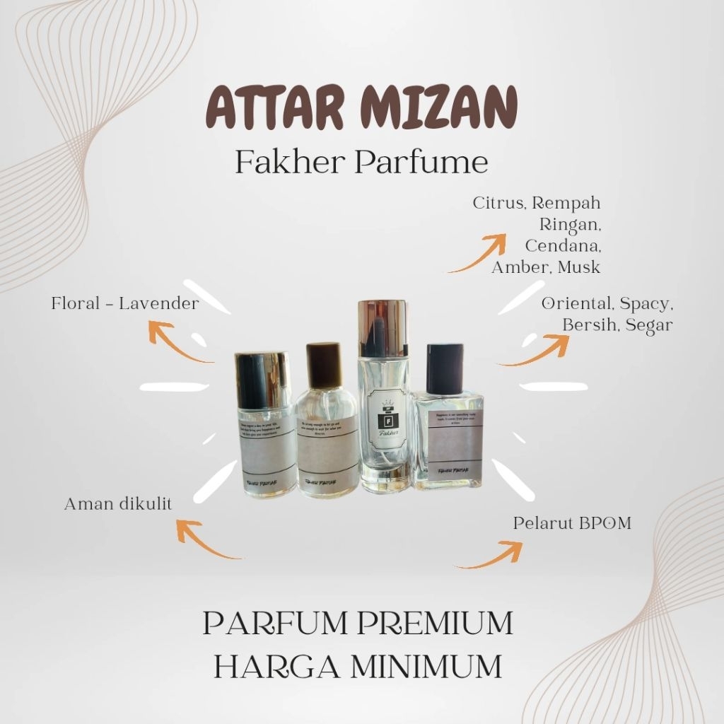 PARFUM ARAB TIMUR TENGAN TIMTENG - ATTAR MIZAN
