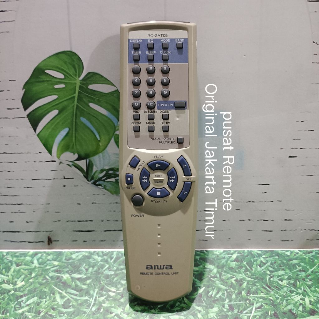 REMOTE REMOT DVD COMPO AIWA RC-ZAT05 ORIGINAL ASLI