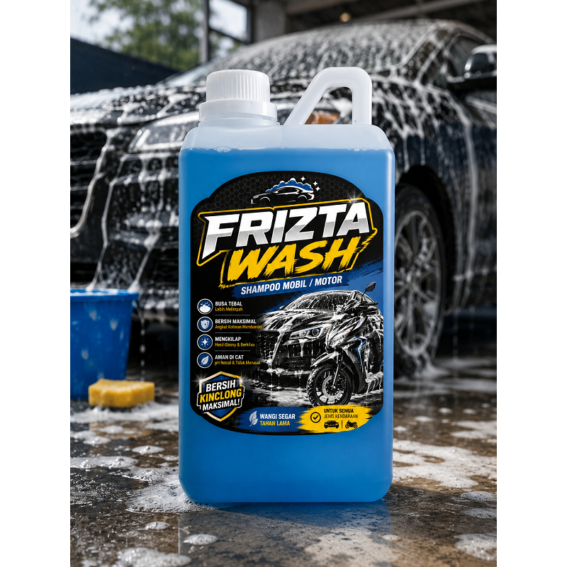 Shampo Salju Snow Wash Sampo Motor Cuci Steam Salju Busa Banyak