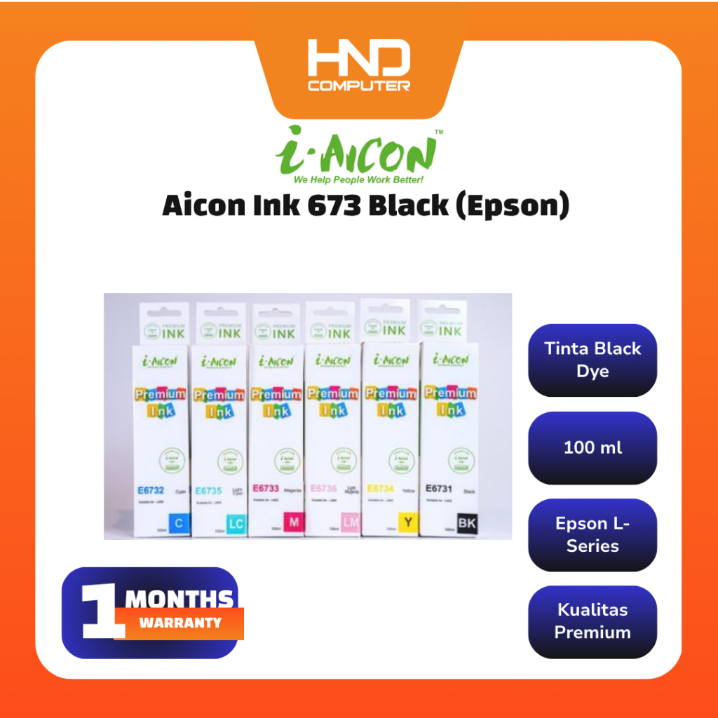 Tinta Printer Epson 673 i-Aicon