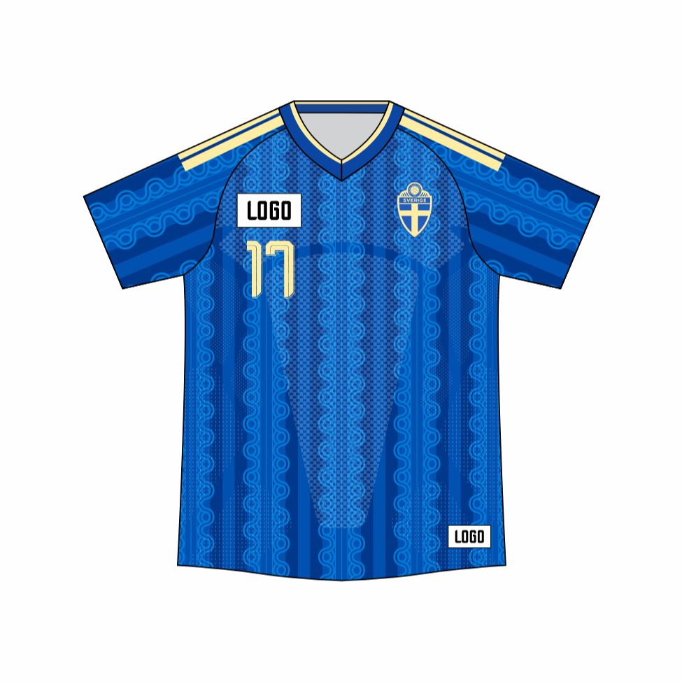 Jersey Swedia away World Cup 2026 Full Printing