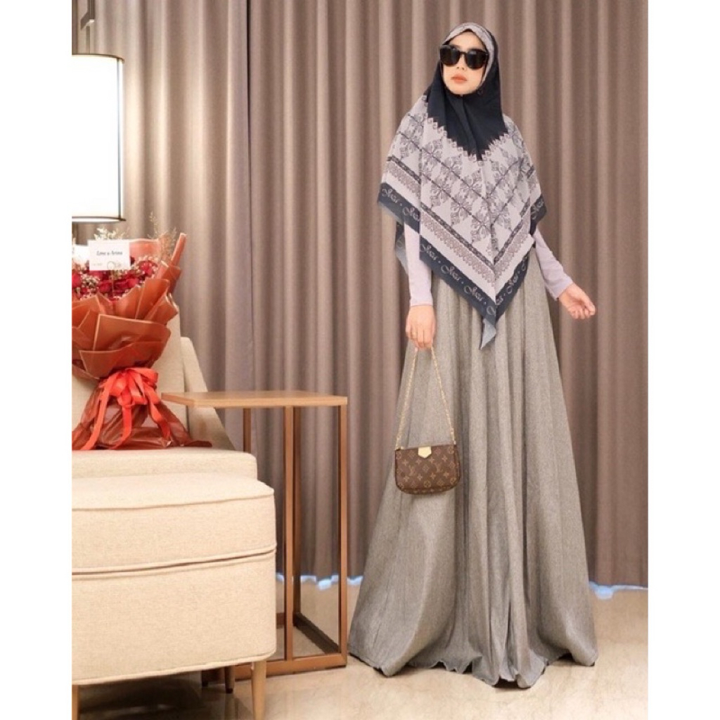 [JOZA CLOTHING] Gamis Set Khimar “ Almera Madinah Series” by JOZA CLOTHING