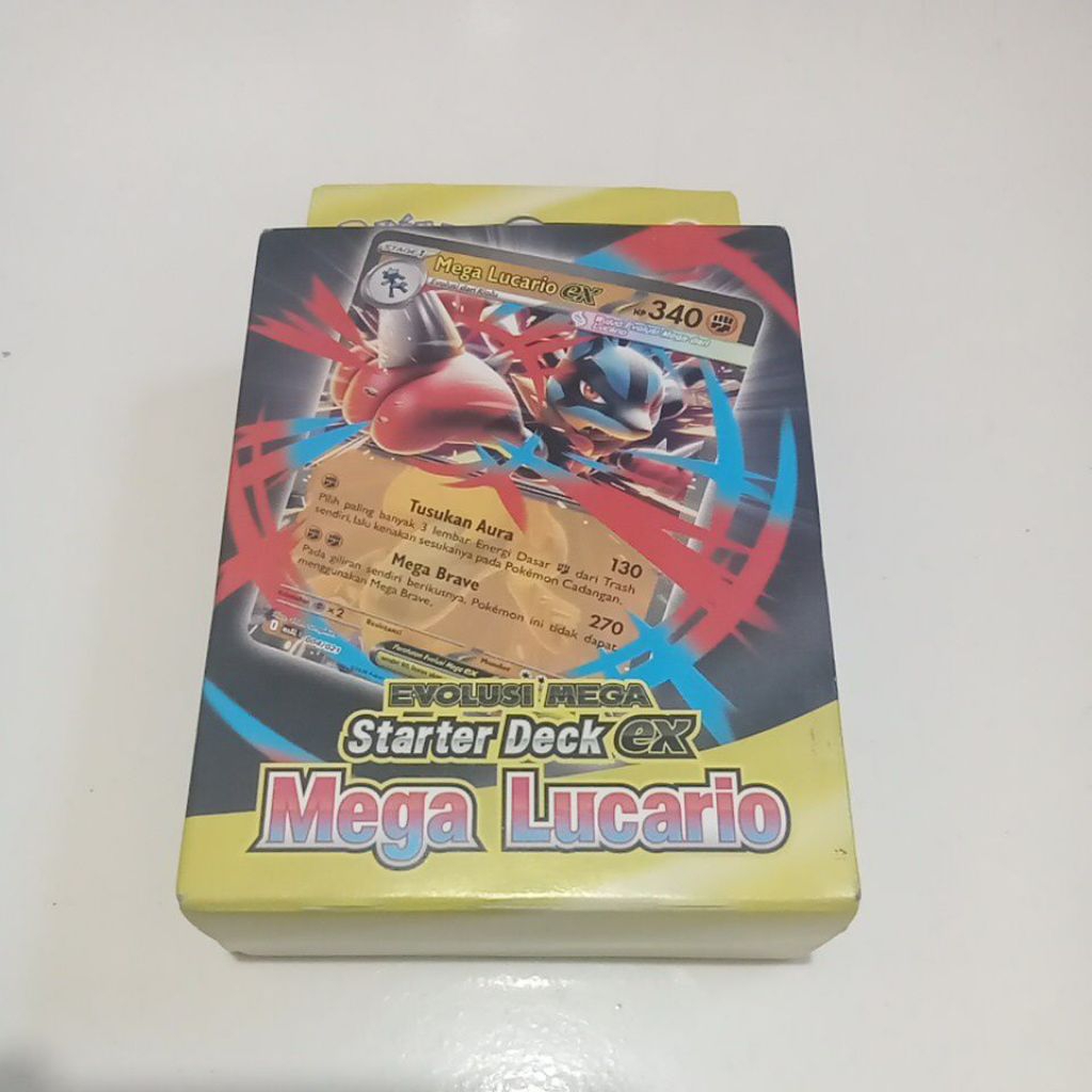 kartu Pokemon evolusi Mega starter deck ex original