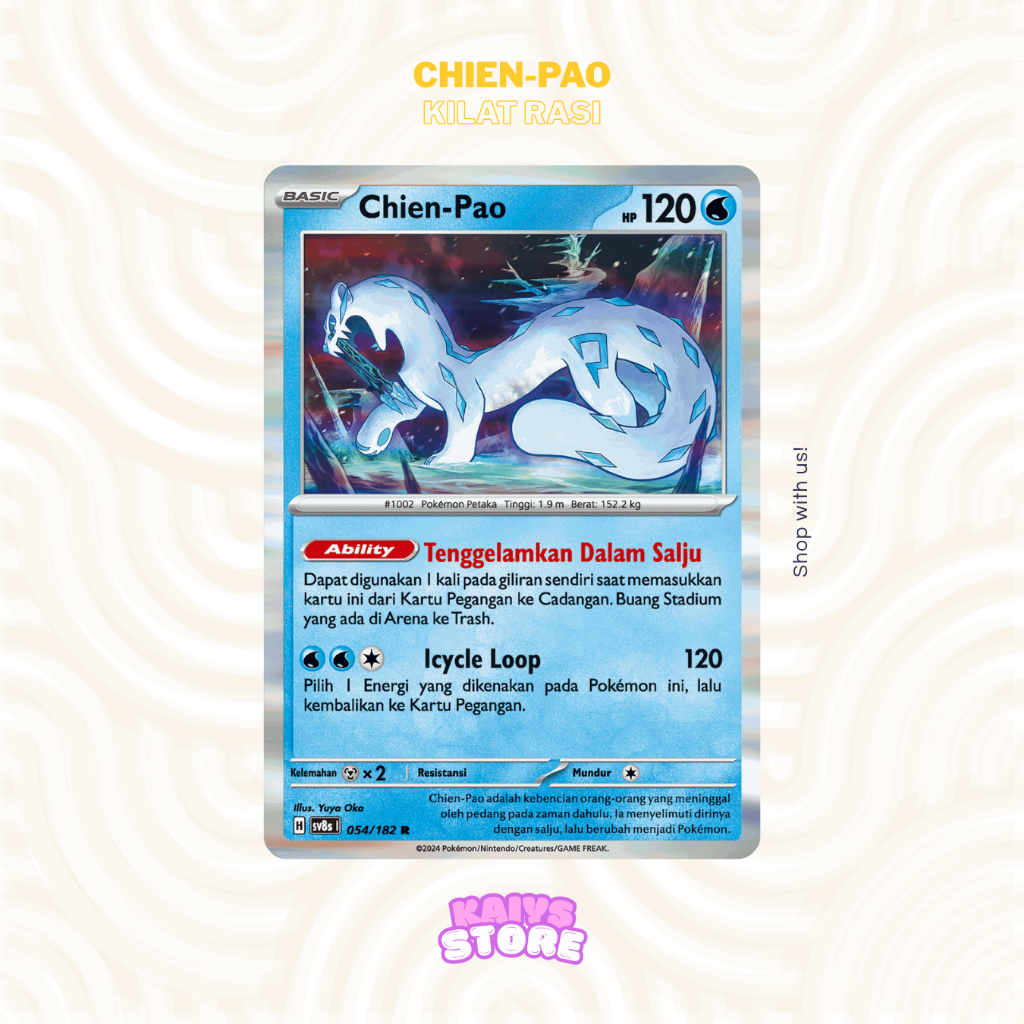 Chien-Pao - TCG Pokemon sv8s