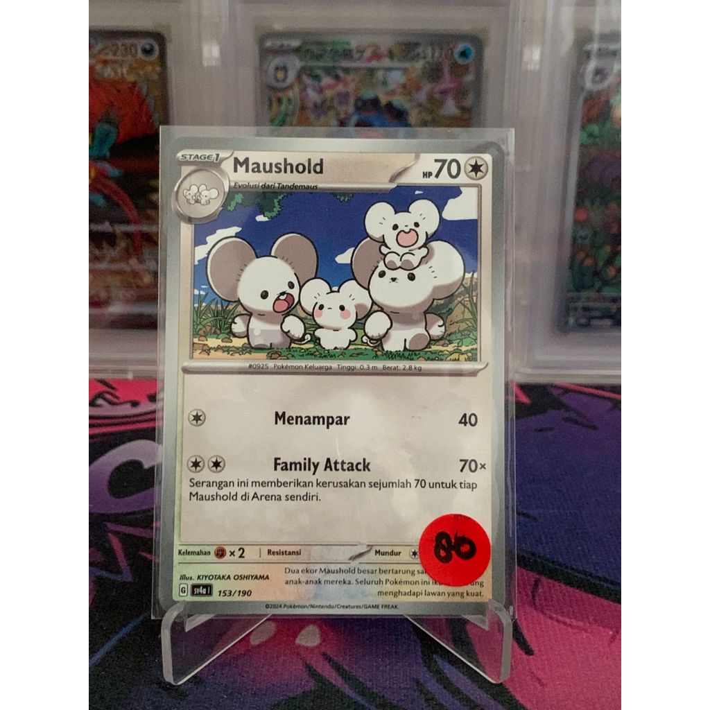 Maushold Pokemon Indonesia 153/190