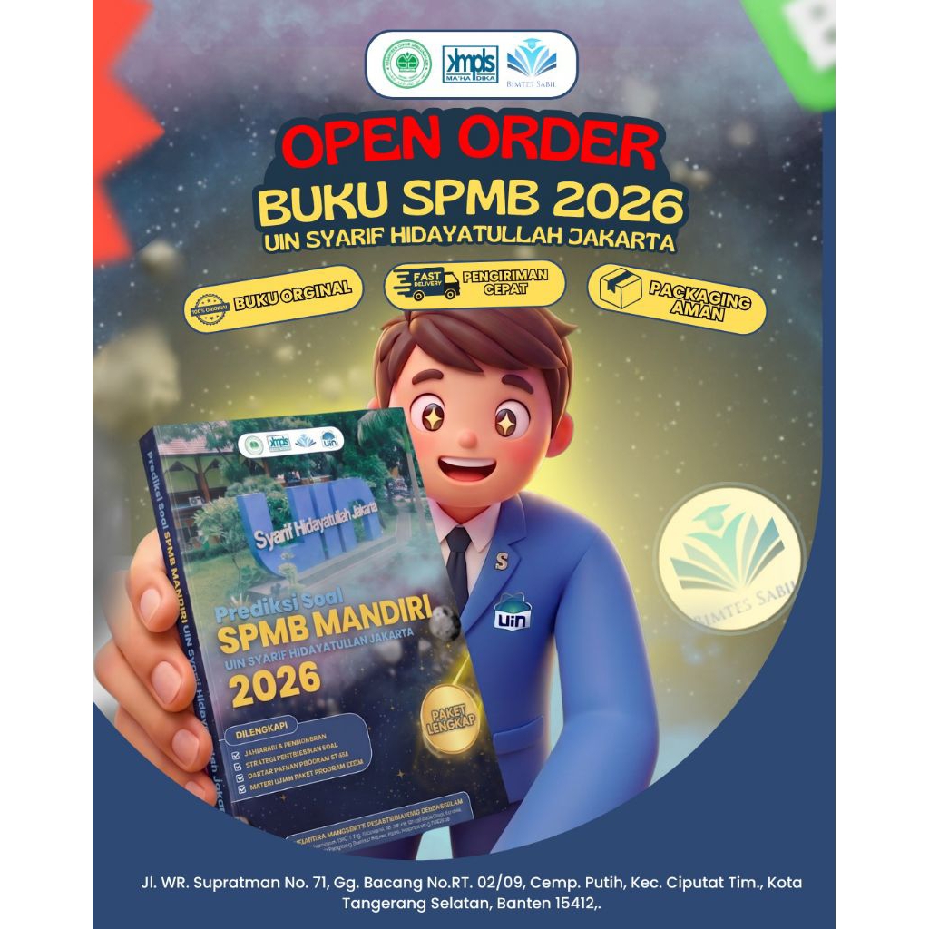 Buku SPMB 2026 UIN Syarif Hidayatullah Jakarta