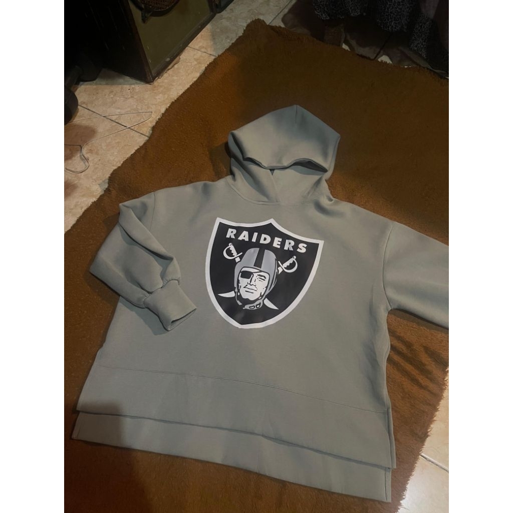 HOODIE RAIDERS BAHAN SCUBA