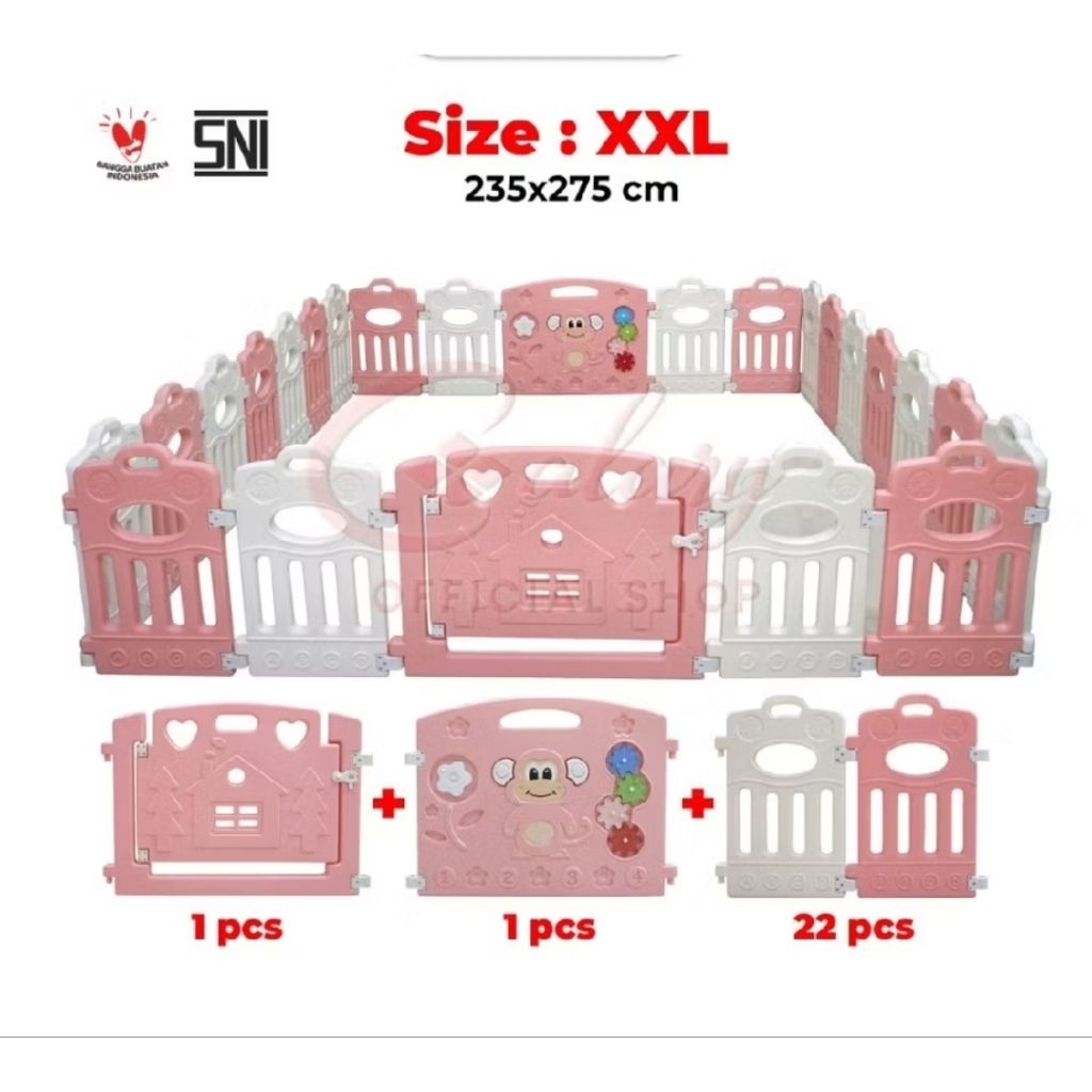 Molion pagar bayi bekas XXL 22+2