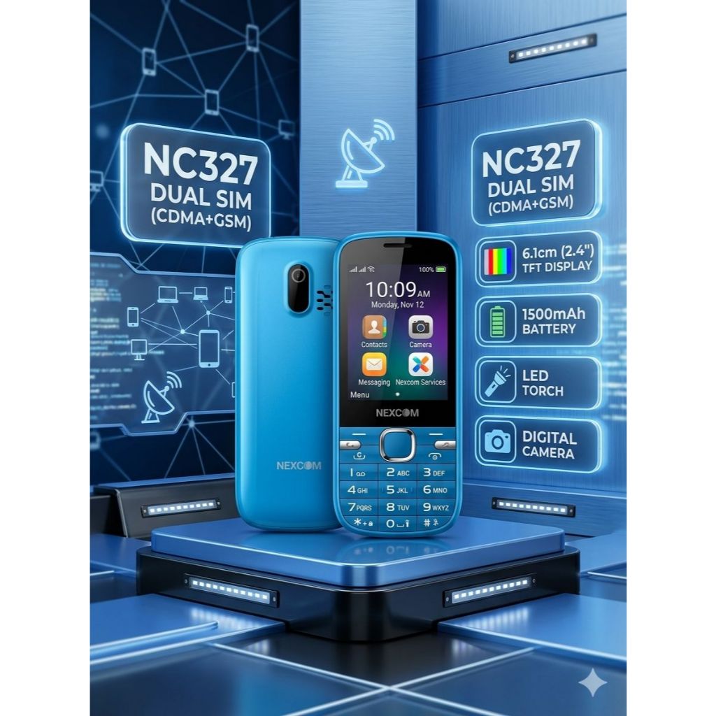DISKON BESAR BESARAN HP NEXCOM NC327 DUAL SIM CDMA+GSM HP NORMAL SIAP PAKAI/HP BERKUALITAS/HP NORMAL