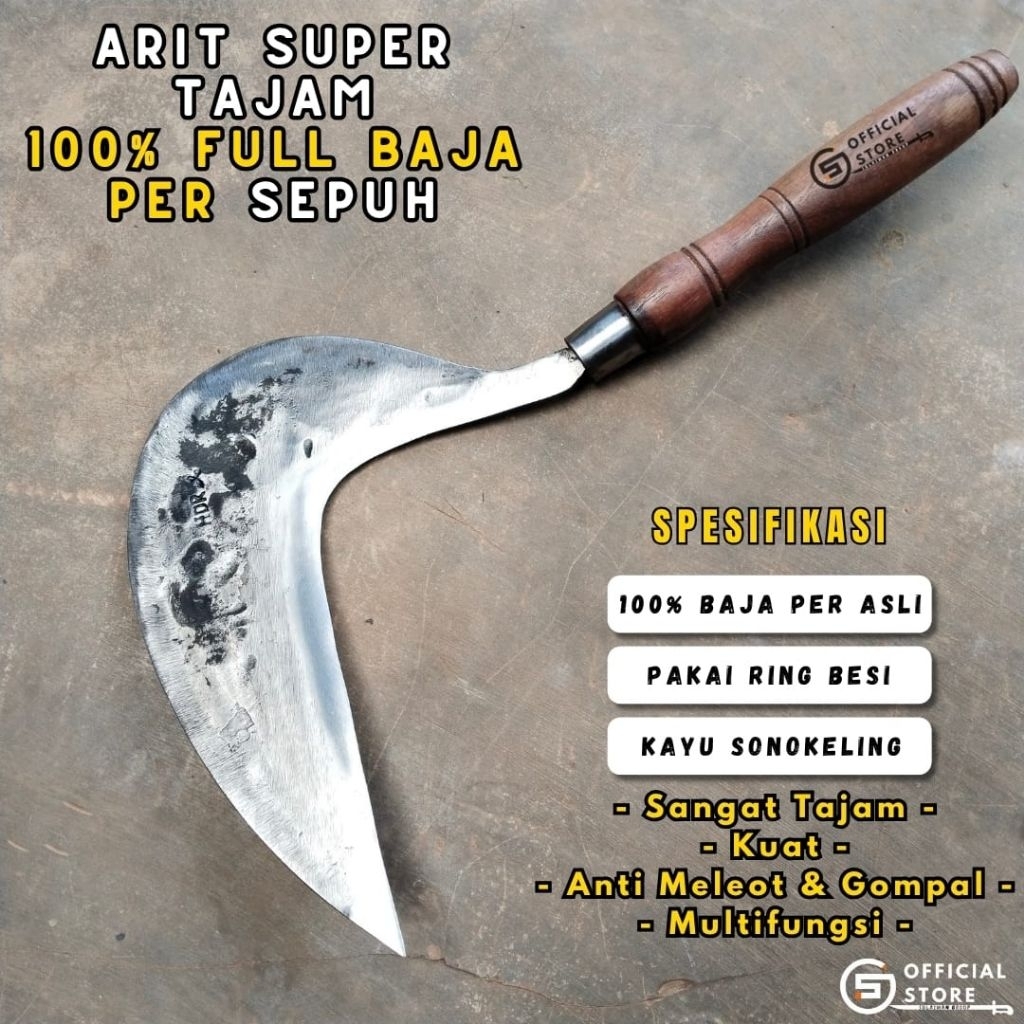 Arit Super Tajam Full Baja Per
