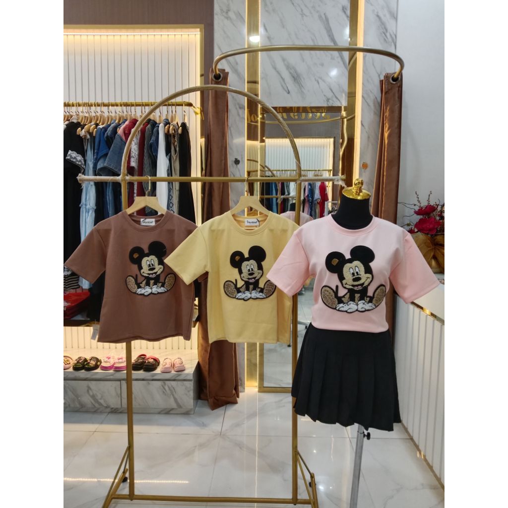 Atasan INTREND mickey crystal Import BKK