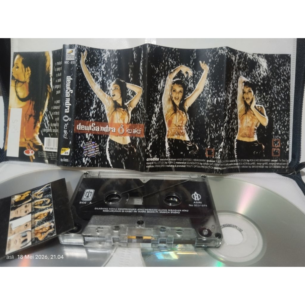 kaset pita Dewi Sandra _Ku akui
