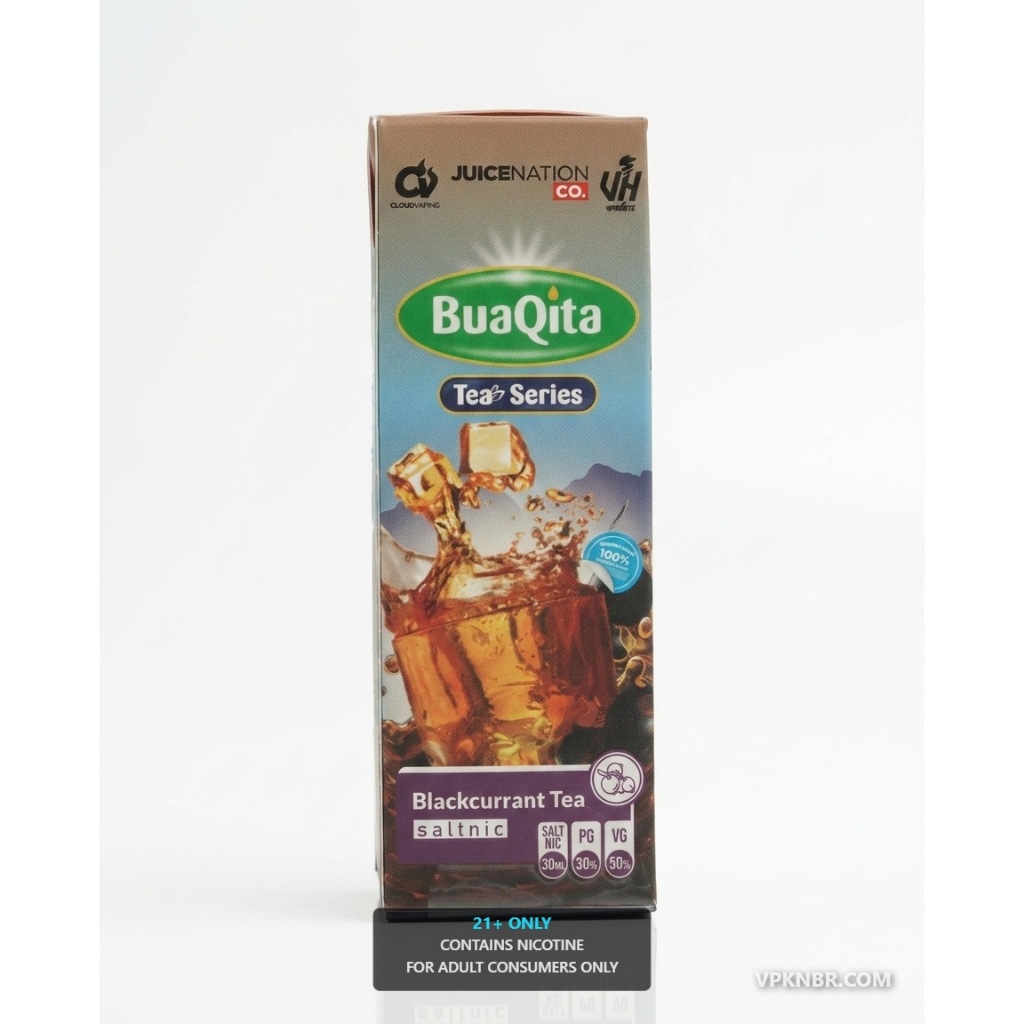 buaqita salt blackcurrant tea 30ml