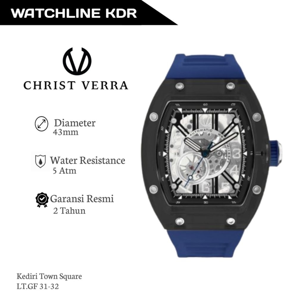 Jam Tangan Pria Christ Verra Automatic 121028G Series