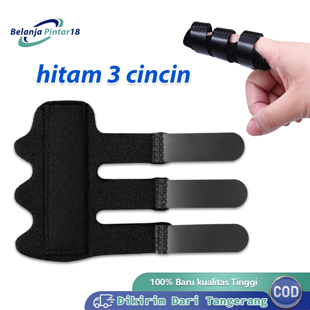 Finger Splint Deker Jari Tangan Pelurus Jari Anti Nyeri Patah Tulang Cedera Terapi Patah Tulang