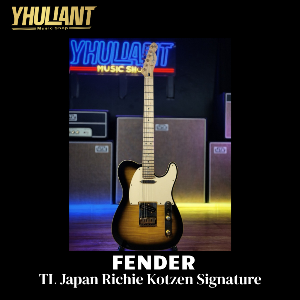 Fender Ritchie Kotzen Signature Telecaster Japan Kondisi Second Good
