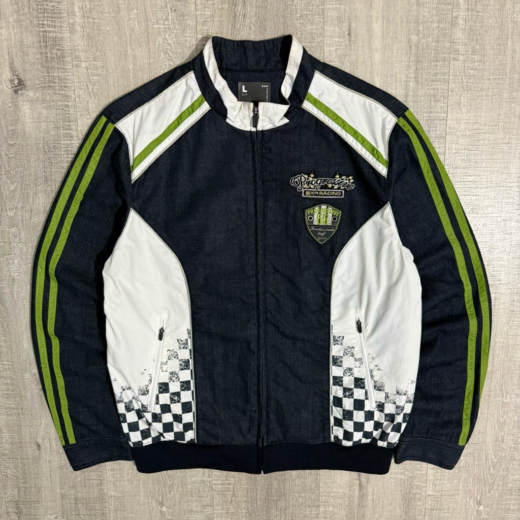 Exr racing progressive denim jacket