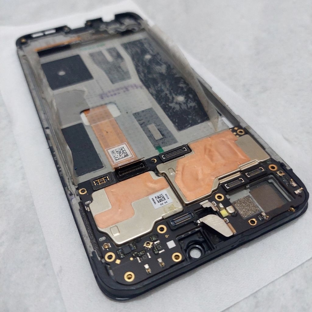 Oppo A3s CPH1803 Mesin & Frame LCD Original Copotan