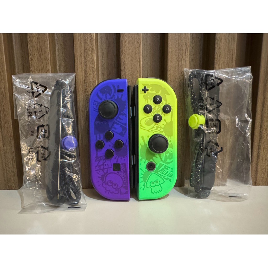Nintendo Switch Joycon Joy Con Splatoon Edition Original Second