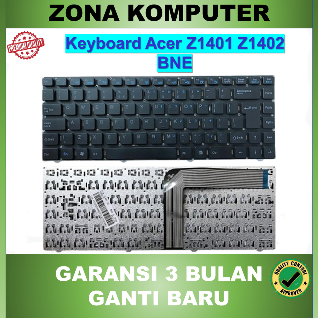 Keyboard Laptop Acer One 14 Z1401 Z1402 Z3-451