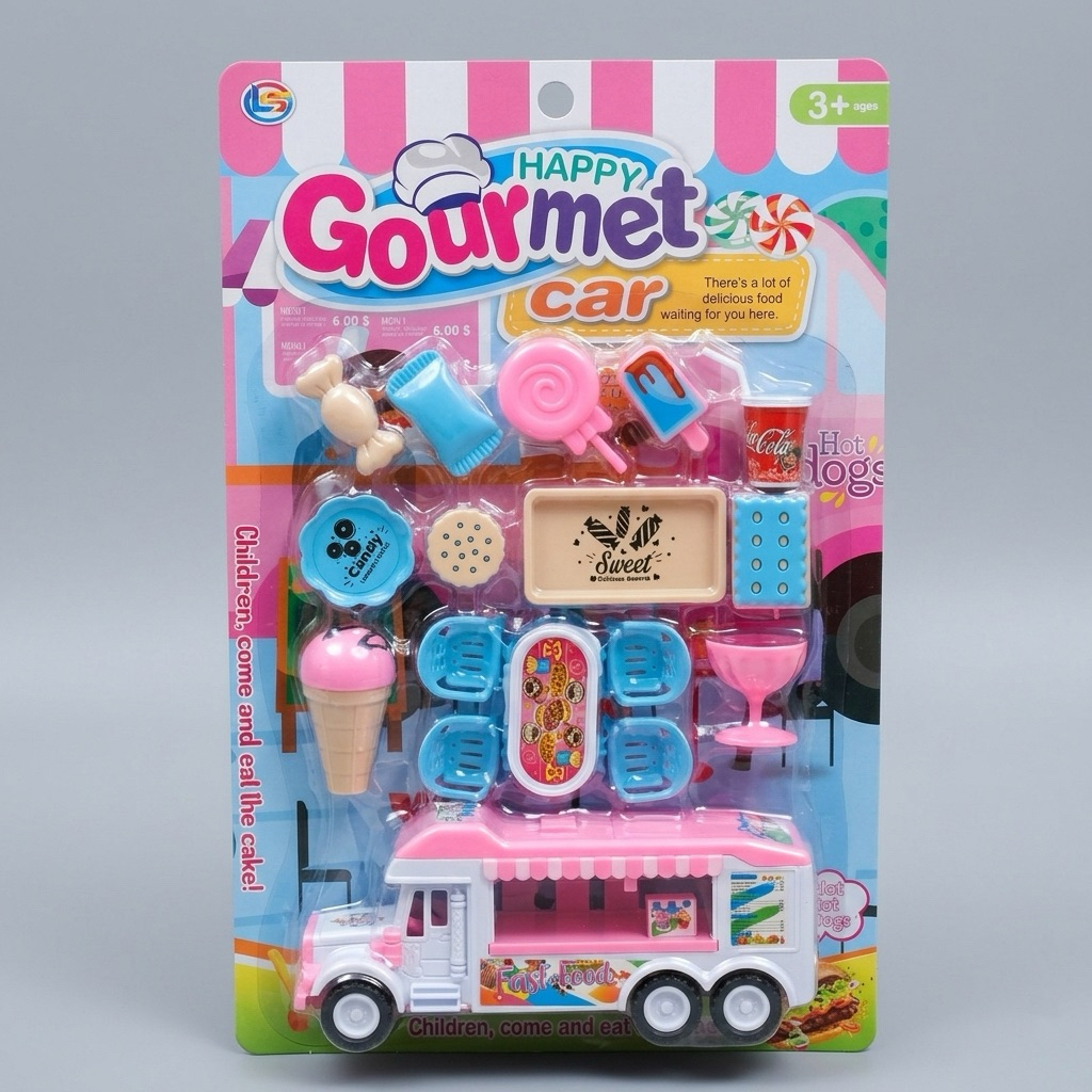 Mainan Edukasi Anak Mobil Ice Cream | Happy Gourmet Car