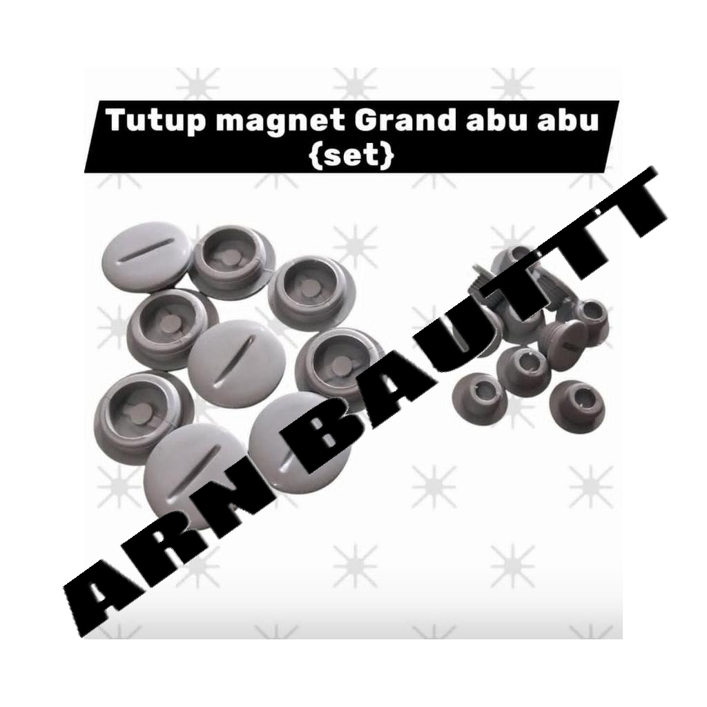 Tutup Magnet Set Grand/Prima/Legenda/Astrea 800/Supra X/Supra Fit New-X 125 FI-GTR/Revo Absolute Bla