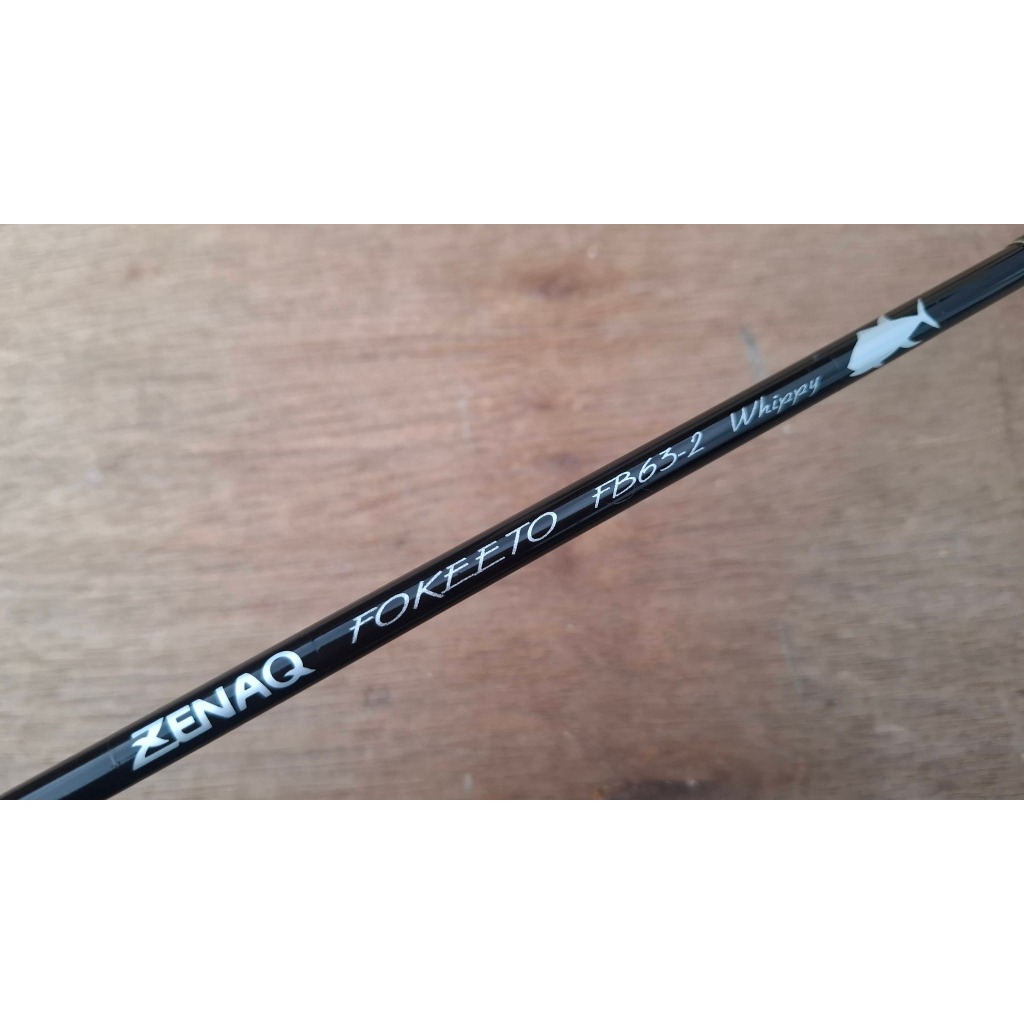 SECOND OFFSHORE OVERHEAD JIGGING ROD ZENAQ FOKEETO FB63-2 WHIPPY