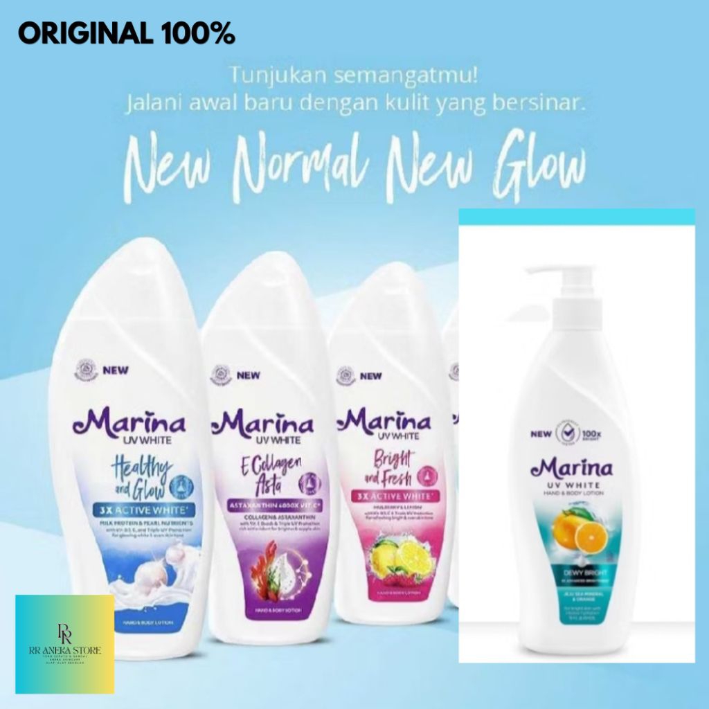 Marina Hand & Body Lotion Brightening Lotion UV Whitening / Body Serum Whitening Marina