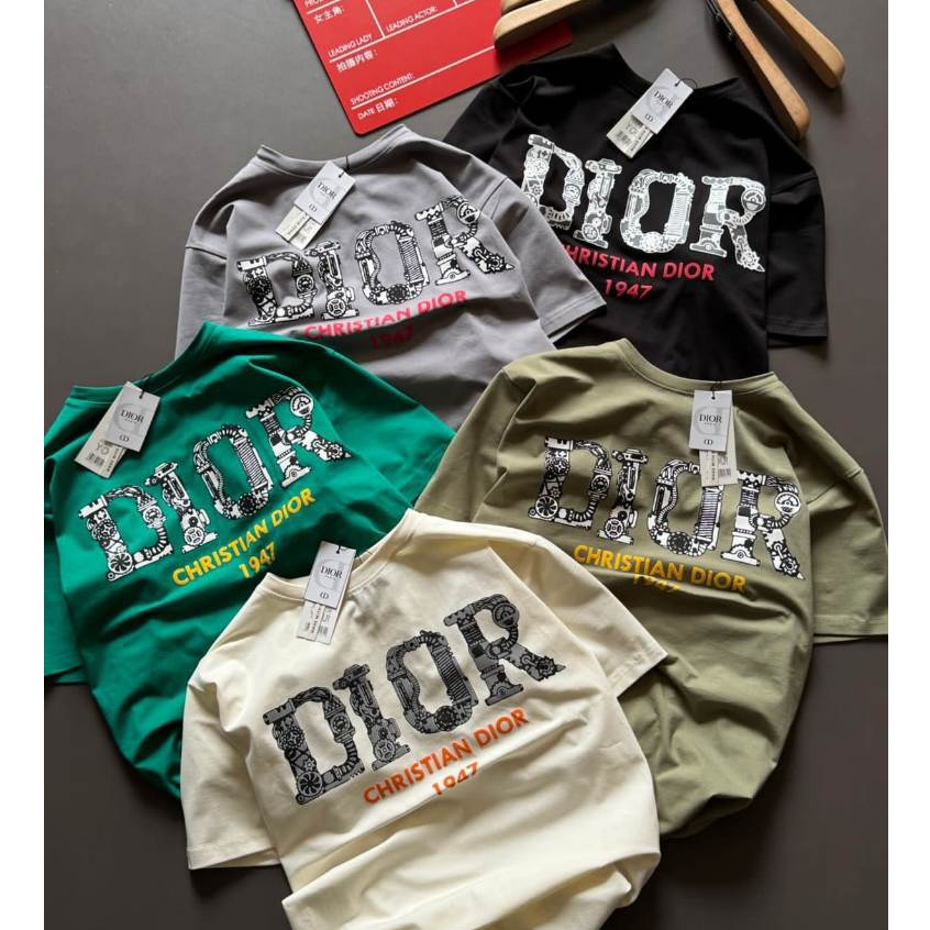 baju kaos pria dior lengan pendek oversize terbaru 2026 trendy//baju casual ootd pria wanita dewasa