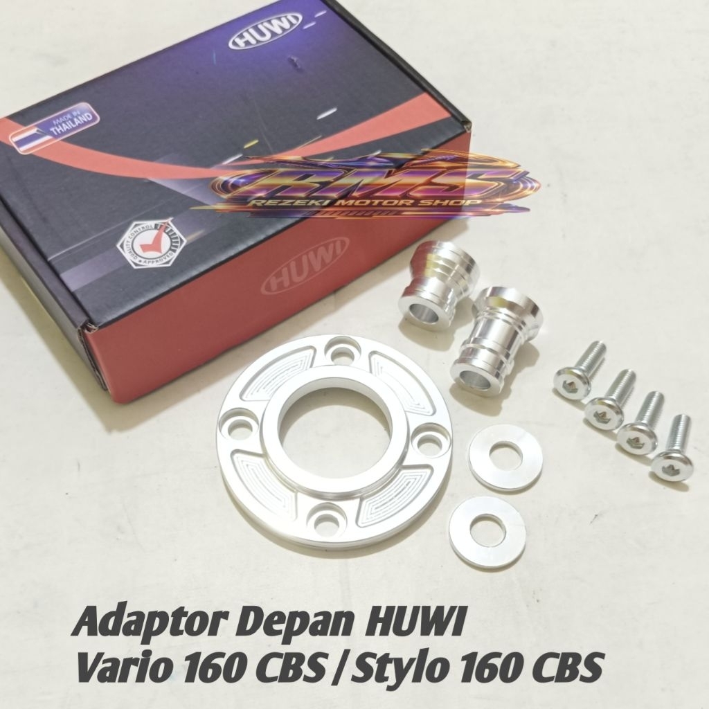 ADAPTOR CAKRAM VELG VARIO 125 VARIO 150 PNP VARIO 160 CBS STYLO 160 CBS ADAPTOR CAKRAM SET BOSHING