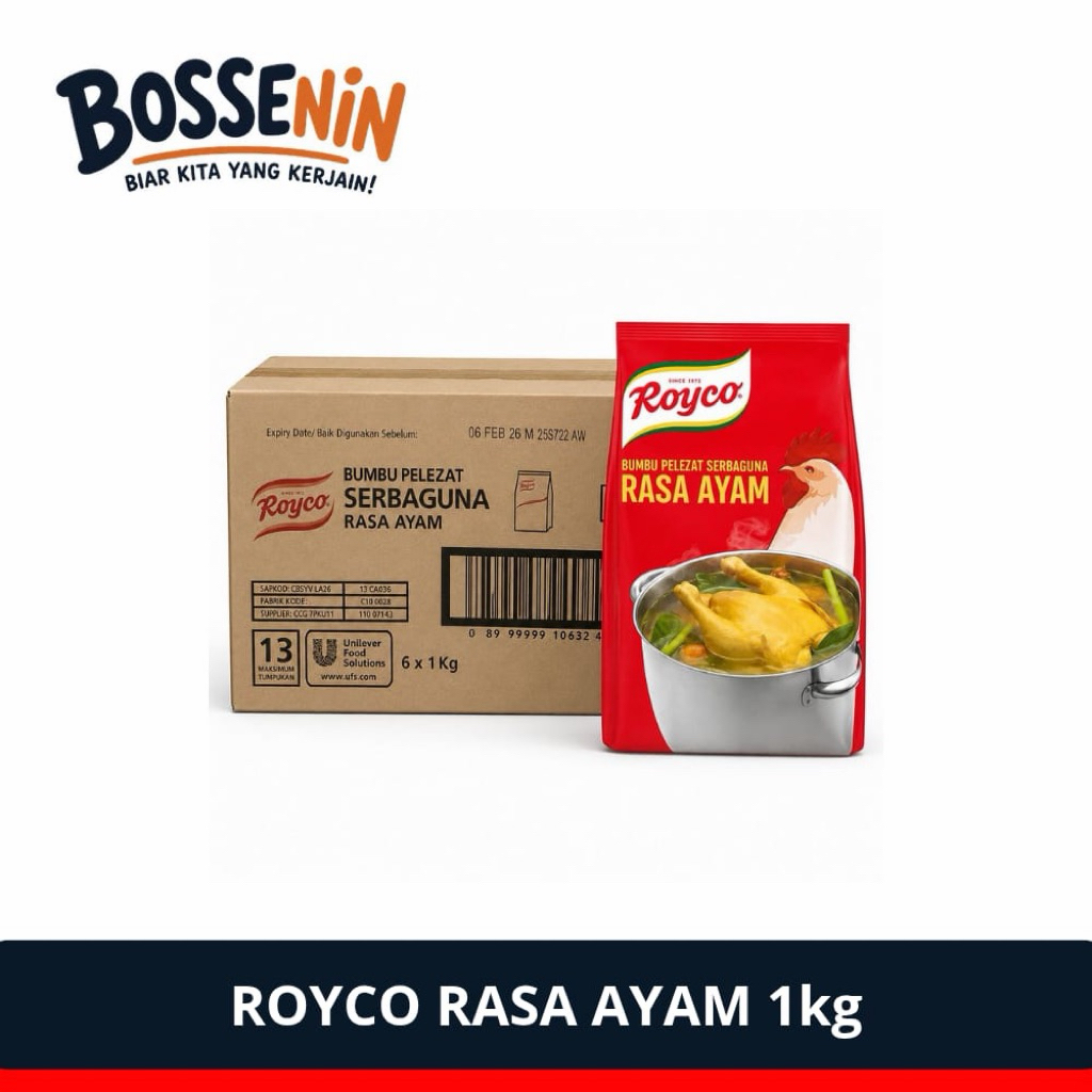 Royco Rasa Ayam 1kg ( 1 dus isi 6 )