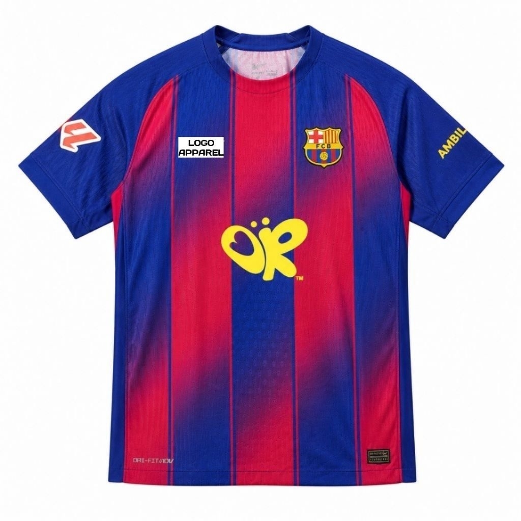 FANS ISSUE Jersey Barcelona x Olivia Rodrigo Home 2026 GO - Jersey Barca Special Edition El Classico