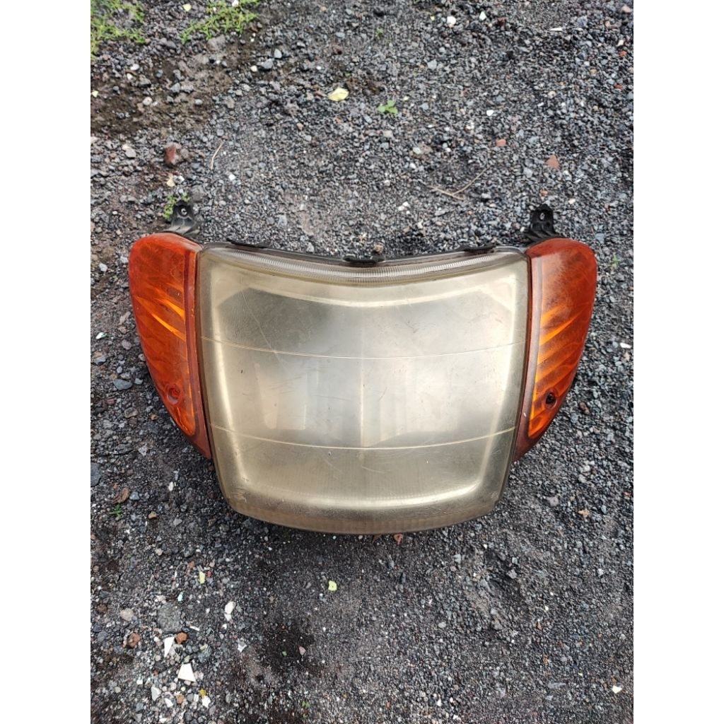 lampu depan Yamaha Nouvo lele headlamp Nouvo lele headlights Nuvo kaca depan Nouvo lele mika sein de