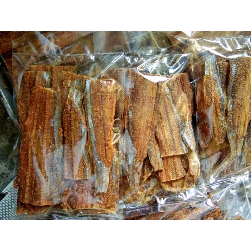 DENDENG IKAN BERBUMBU asin manis