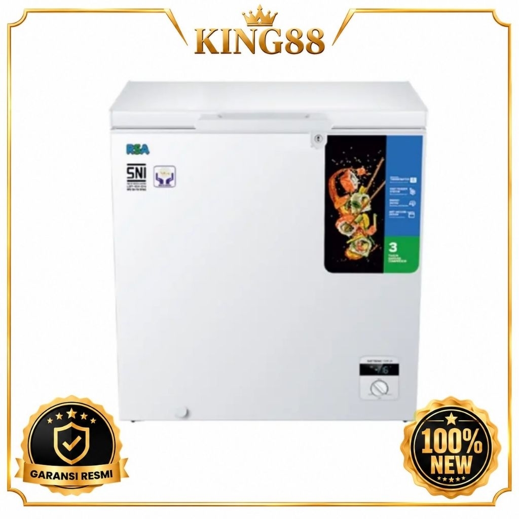 RSA CF-210 Chest Freezer 199 Liter - Freezer Box RSA CF210