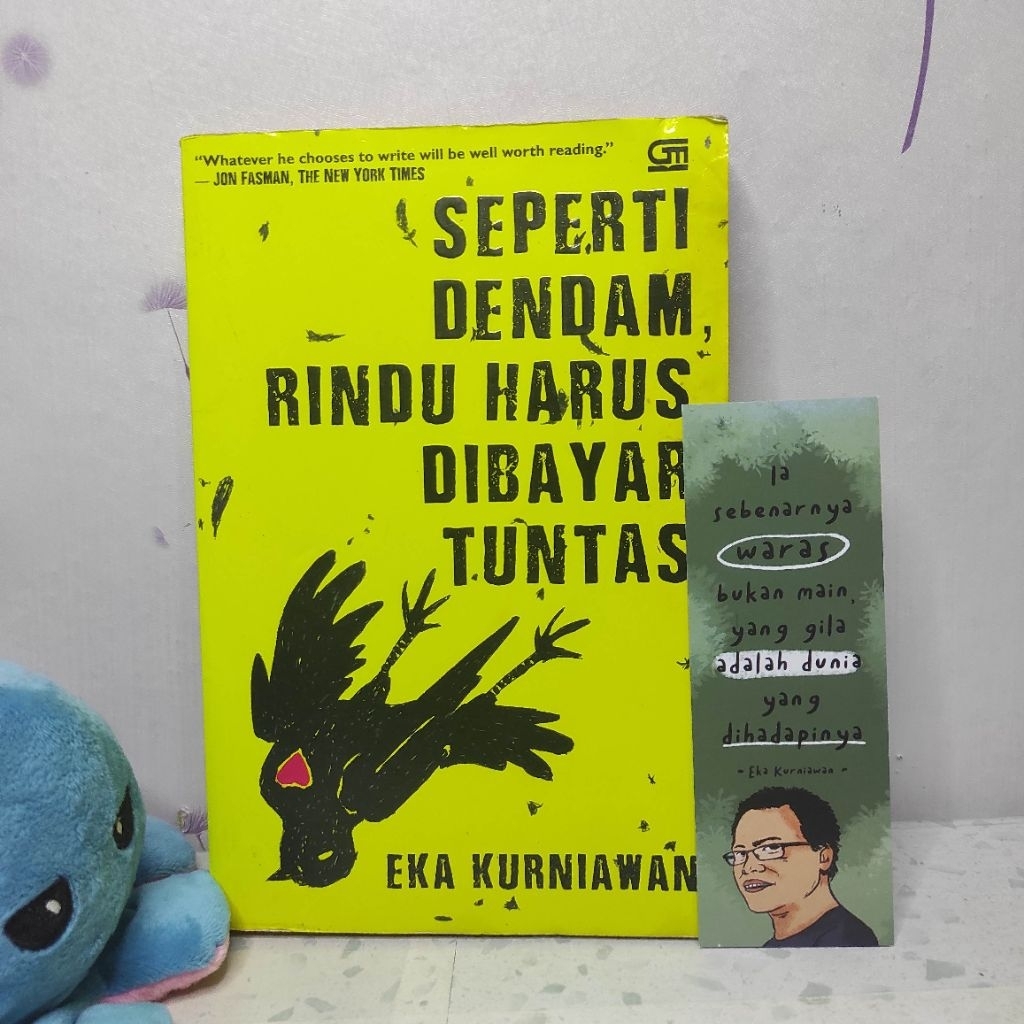 Novel Serba 40 Ribu - Seperti Dendam, Rindu Harus Dibayar Tuntas - Eka Kurniawan - Novel Preloved Or