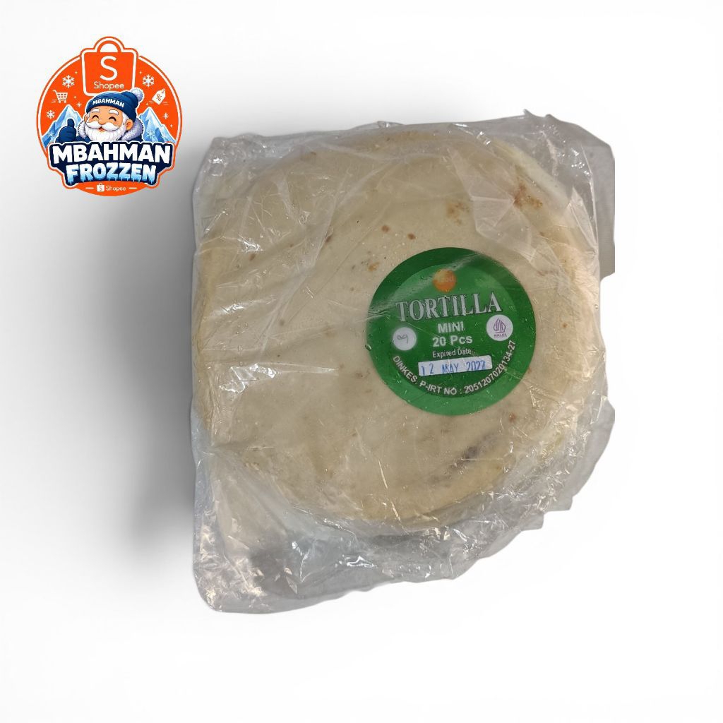 Tortilla Mini/ Kulit Kebab Mini (20pcs)