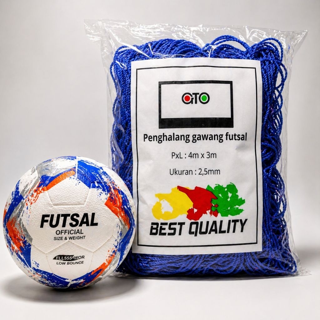 JARING GAWANG FUTSAL 3MM UKURAN 4X3 | JARING GAWANG FUTSAL | JARING BOLA MINI