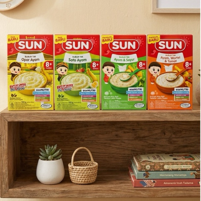 SUN BUBUR TIM BAYI 8+ / TIM BAYI  / MAKANAN BAYI / BUBUR BAYI
