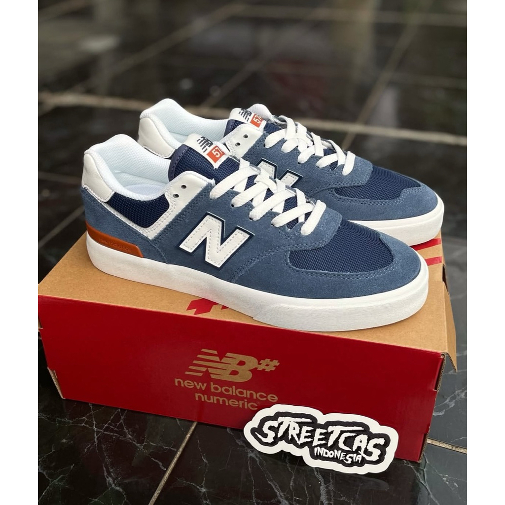 NEW BALANCE NUMERIC NM574 Vulc ‘Marinho Blue Navy White. LIMITED EDITION