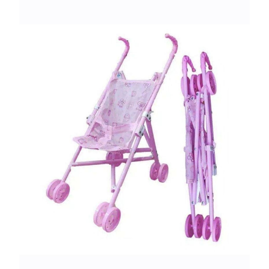 Mainan Stroller Boneka Bayi Troly Troli Troley Trolley Dorong