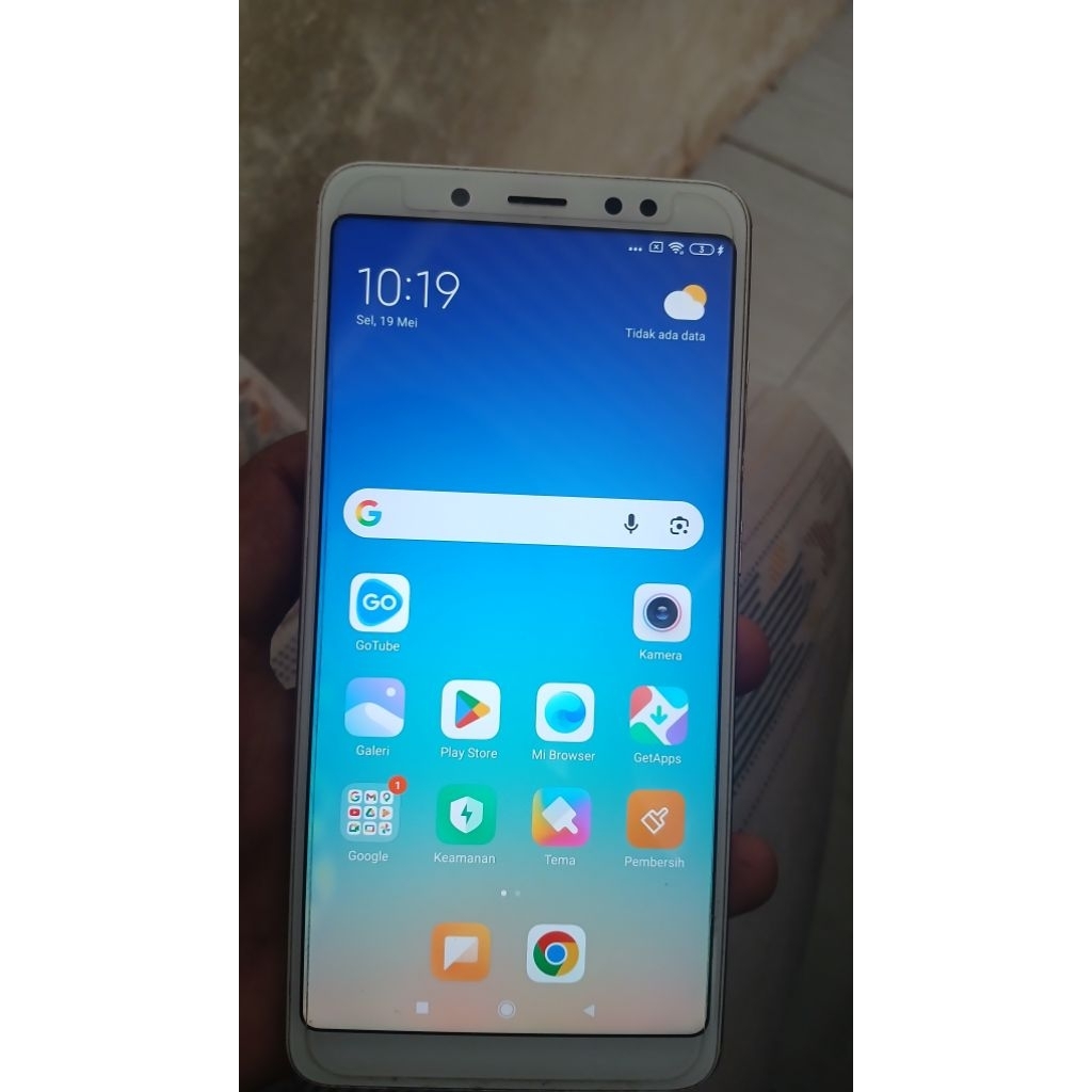 redmi note 5 ram 4/64 hp siap pakek